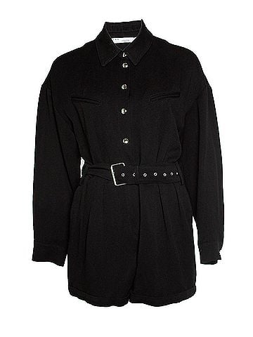 IRO IRO, ambrocio playsuit in black (view 1)