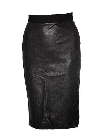 DKNY DKNY, pencil stretch skirt with leather (view 1)