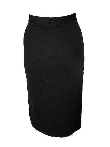 DKNY DKNY, pencil stretch skirt with leather (view 2)