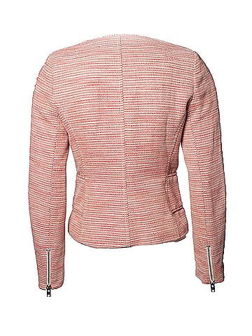 IRO IRO, red boucle jacket with zipper (view 2)