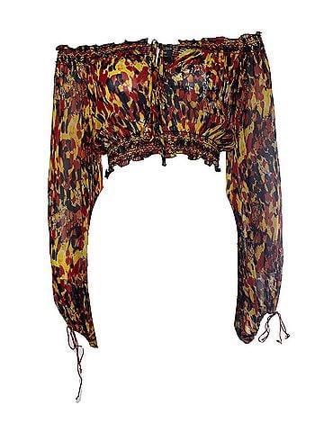 Jean Paul Gaultier Jean Paul Gaultier, printed crop top (view 1)