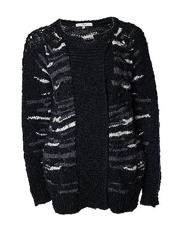 IRO IRO, knitted omeva cardigan with zipper (view 1)