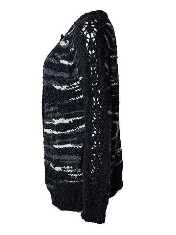 IRO IRO, knitted omeva cardigan with zipper (view 2)