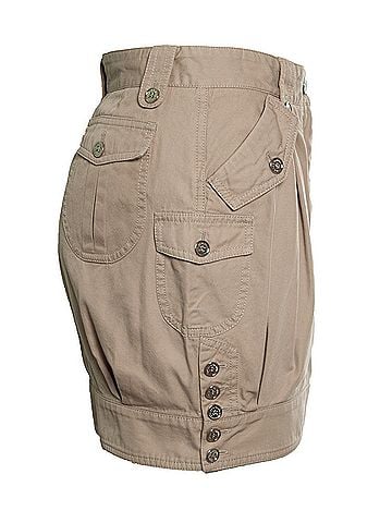 Dolce & Gabbana Dolce &amp; Gabbana, beige skirt with buttons (view 2)