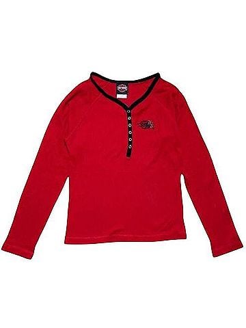 Harley Davidson Long Sleeve Henley (view 1)