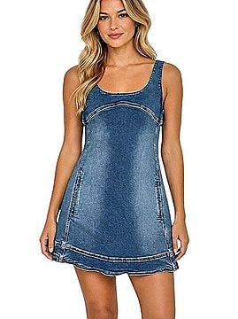 Pilcro Pilcro by Anthropologie Casual Dress (view 1)