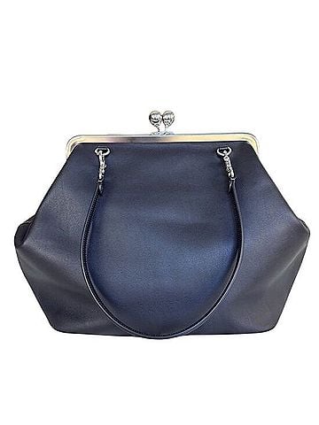 Coach Large Oversized Kisslock Frame Shoulder Clutch Bag Shoulder Bag (view 2)