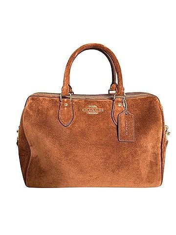 Coach Large Rowan Leather Satchel (view 1)