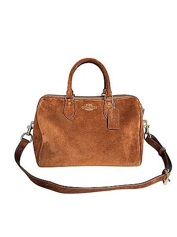 Coach Large Rowan Leather Satchel (view 2)