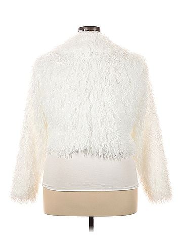 ELOQUII Eloquii Faux Fur Jacket (view 2)