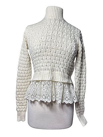 Rebecca Taylor Wool Pullover Sweater (view 2)