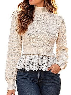 Rebecca Taylor Wool Pullover Sweater (view 1)