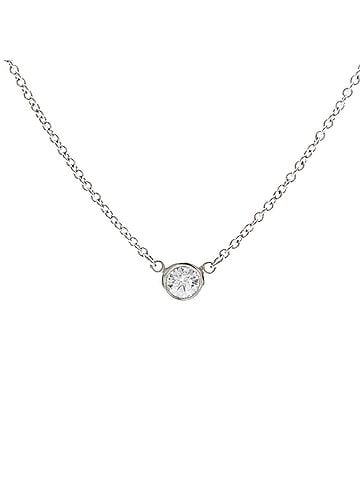 Tiffany & Co. Tiffany By The Yard Necklace Platinum Diamond Men,Women Fashion Necklace (Silver) (view 1)