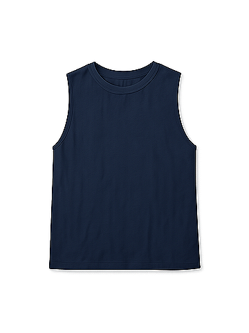 Pact Navy Soft-Slub Essential Tank (view 1)