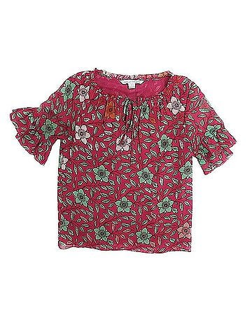 Diane von Furstenberg Jane Top Short Sleeve Blouse (view 1)