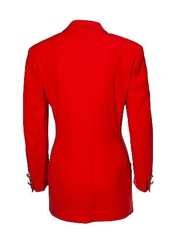 Versace Gianni Versace Couture Bondage collection runway red blazer (view 2)
