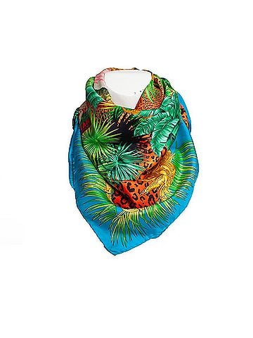Versace Atelier Versace Multicolored jungle Tarzan scarf (view 2)
