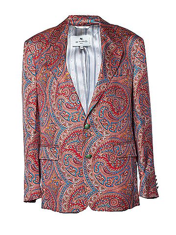 ETRO Etro Blazer with paisley print (view 1)