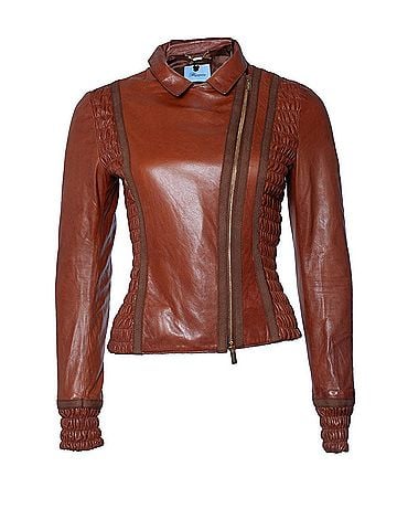 Blumarine Blumarine Leather biker jacket (view 2)