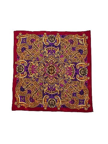 Versace Atelier Versace Multicolored Barocco printed scarf (view 1)