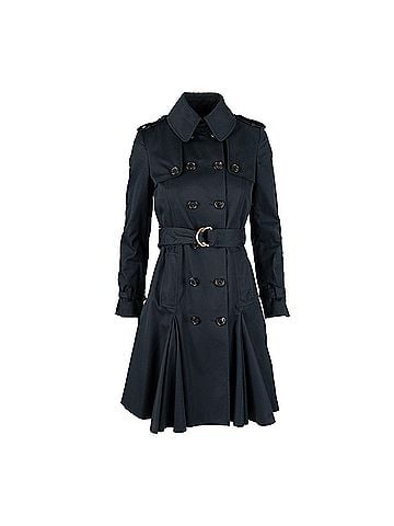 Moschino Moschino Cheap and Chic Trench Coat with Pleats - '10s (view 1)