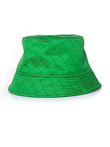 Bottega Veneta Bottega Veneta green intrecciato bucket hat (view 2)