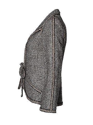 Chanel Chanel black and gold tweed jacket (view 2)