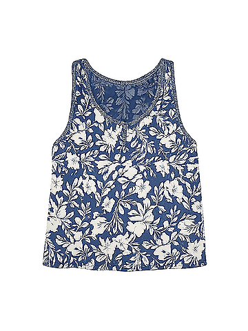 Pact Contrast Floral Staycation Sleep Tank (view 1)