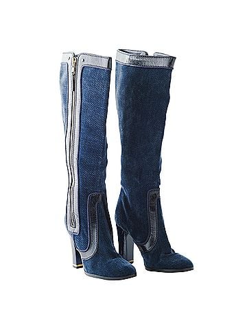 Stella McCartney Stella McCartney High Denim Boots - '10s (view 2)