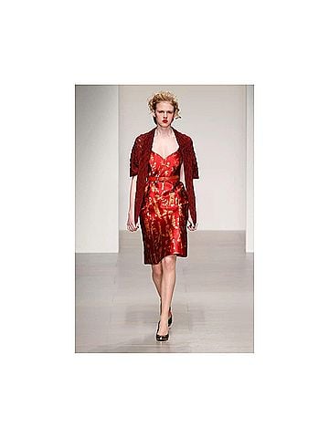Vivienne Westwood Vivienne Westwood Red Label Jacquard Silk Dress - '10s (view 2)