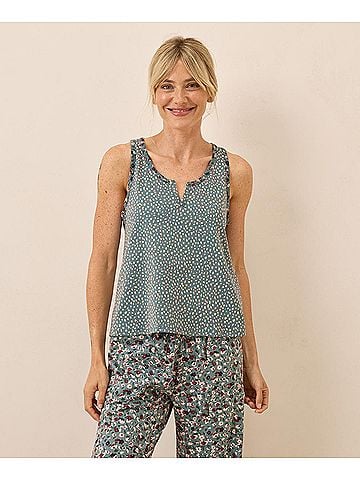 Pact Spotted Gables Staycation Sleep Tank (view 2)