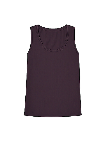 Pact Plum Luxe Stretch Jersey Tank (view 1)