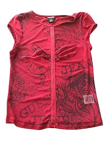 Guess Jeans Short Sleeve Blouse (view 1)