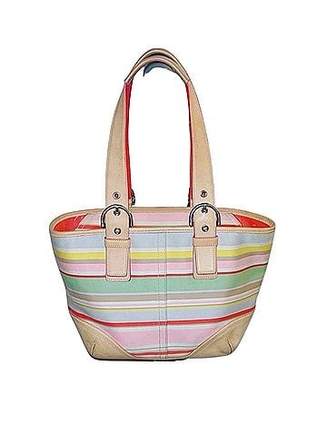 Coach Leather Tote (view 1)