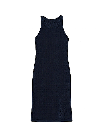 Pact French Navy Beachside Crochet Knit Cover-Up (view 1)
