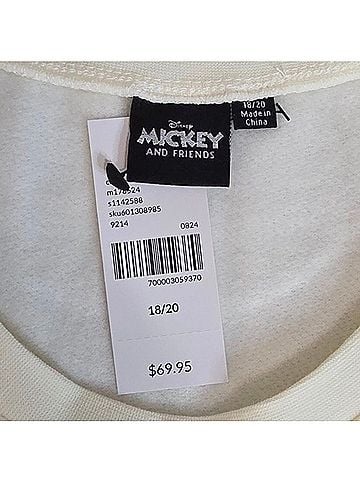 Disney Mickey and Friends Long Sleeve Top (view 2)