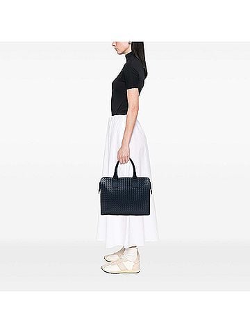 Bottega Veneta Nappa Intrecciato Business Bag (view 2)