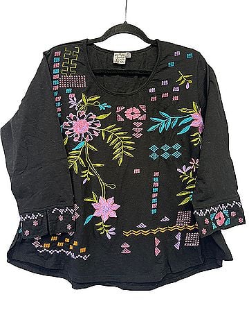 Parsley & Sage Long Sleeve Top (view 1)