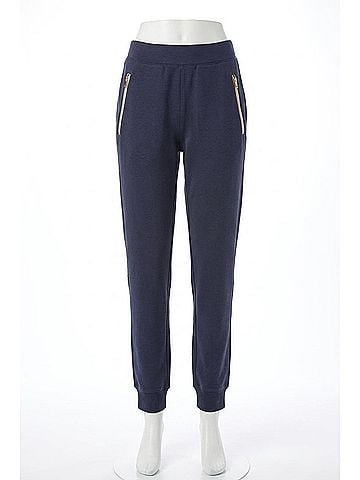 Tribal Techno Lux Pull-On Ankle Pant in Sapphire (view 1)