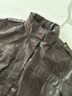 Chico's 100% Polyester 12% Cotton Brown Jacket Size 1 - photo 5