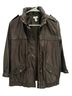 Chico's 100% Polyester 12% Cotton Brown Jacket Size 1 - photo 1