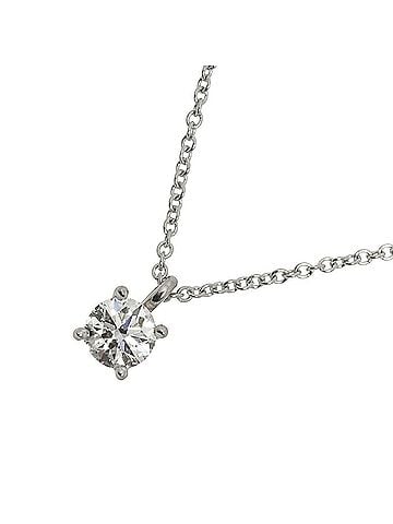 Tiffany & Co. Tiffany &amp; Co. Solitaire Diamond Necklace, 40cm, Platinum (Pt) (view 1)