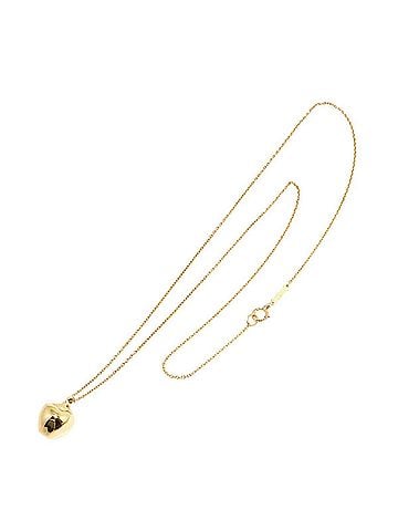 Tiffany & Co. Tiffany &amp; Co. Apple Necklace, 41cm, 18K Yellow Gold (750), motif necklace. (view 2)