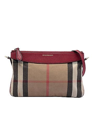 Burberry House Check Canvas Derby Peyton Crossbody (view 1)