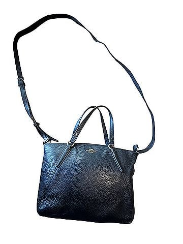 Coach Mini Kelsey Leather Crossbody Bag (view 1)