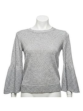 Banana Republic Bell Sleeve Italian Wool Blend Crewneck Pullover Sweater Pullover Sweater (view 1)