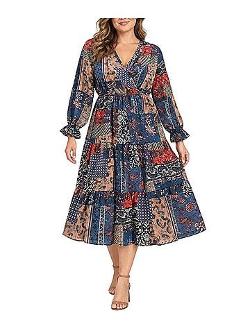 Indigo Rose Casual Dress (view 1)