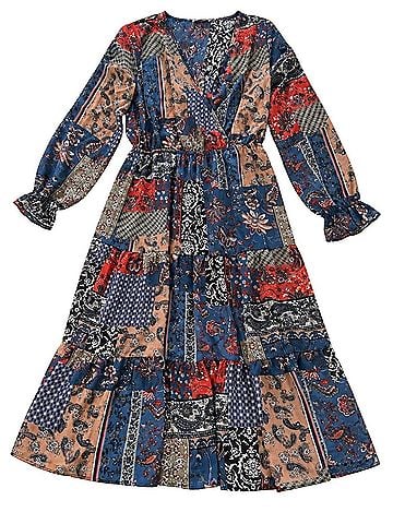 Indigo Rose Casual Dress (view 2)
