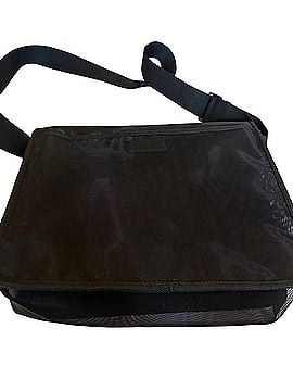 Saks Fifth Avenue Leather Messenger (view 2)