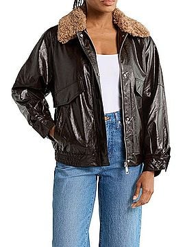 Rebecca Minkoff Faux Leather Jacket (view 1)